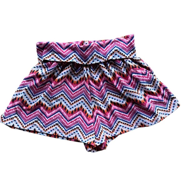 Derek Heart  Girls Size 10-12 Soft Pattern Shorts - Picture 1 of 5